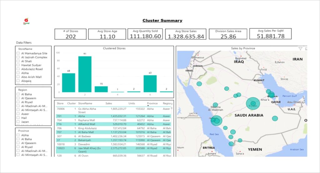 Store Clustering Solution - Retailigence