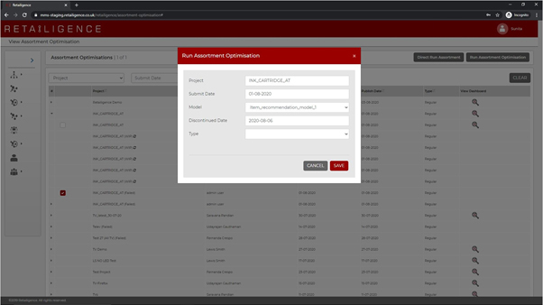 Retailigence: Assortment Optimisation